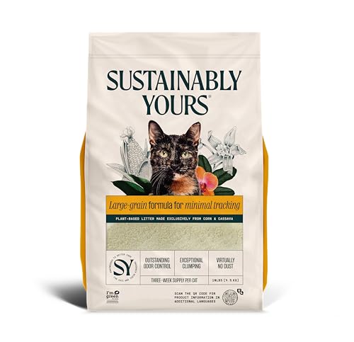 Sustainably Yours Arena Para Gatos – Fórmula De Grano Grande 4,5 Kg