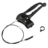 FVRITO Brake Handle with 41'' Cable Assembly Replacement for 4-Wheel Folding Rollator Rolling Walker Transport Wheelchair Mobility Knee Walkers Senior Medical Accessories