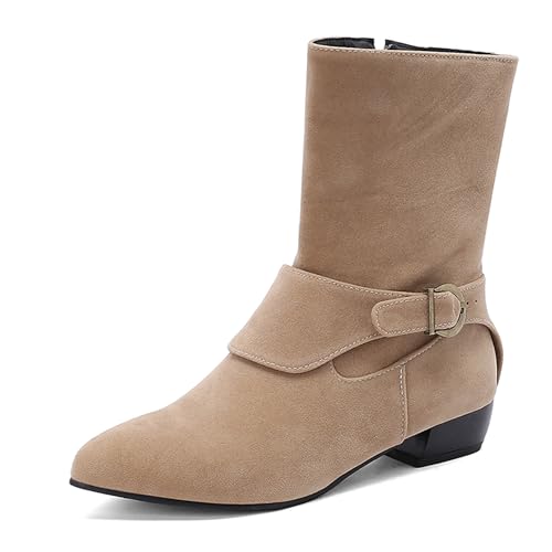 Bottines femme plates confort Bviennic zip daily 2693 grande taille 46