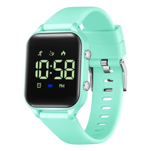 Image of LAVAREDO Kids Digital Watches for Boys Girls,Waterproof Sport Watch with Pedometer Stopwatch Vibration Alarm for Ages 5-13,No App Fitness Tracker Watch for Kids Teens Birthday Gifts