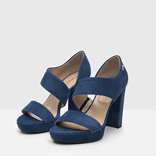 Nero Giardini P908485DE Sandali Donna in Camoscio