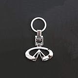 NISSAN INFINITI Metal Keychain Key Chain KEY Ring