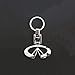 NISSAN INFINITI Metal Keychain Key Chain KEY Ring
