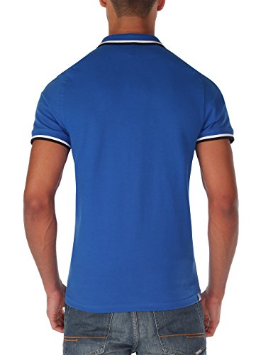 Bench Polo Shirt Competitor B Maglia a Maniche Lunghe, Azul (Turkish Sea), Large (Talla del Fabricante: Large) para Hombre