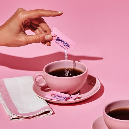 Sweet'N Low Granulated Sweetener - 1000 Sachet Portions, Low Calorie Sugar Substitute, Ideal for Hot & Cold Drinks - Suitable for Home, Office & Travel
