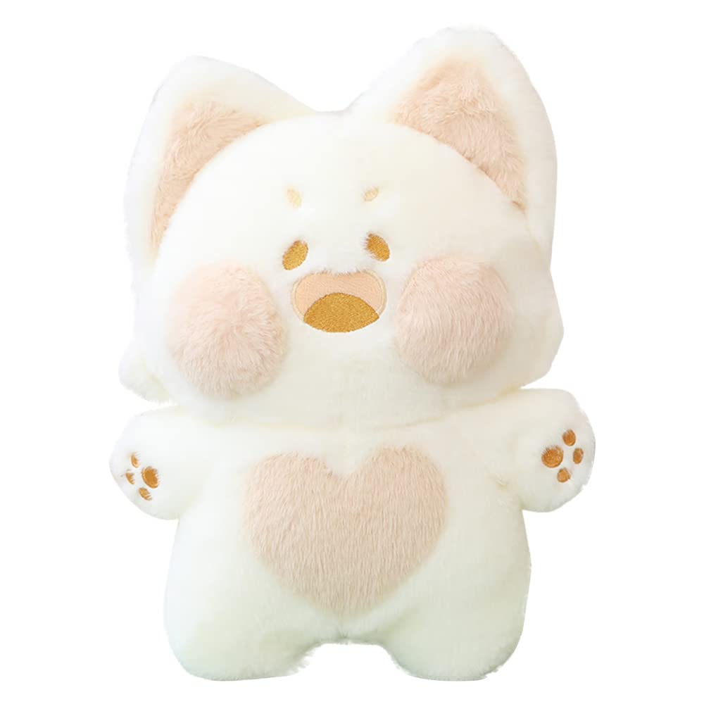 Galatee Cute Cat Plush Toy Cat Stuffed Animal Plush Soft Cat Angel Plushie Pillow Gifts for Adults and Kids(19.6" White Angel)