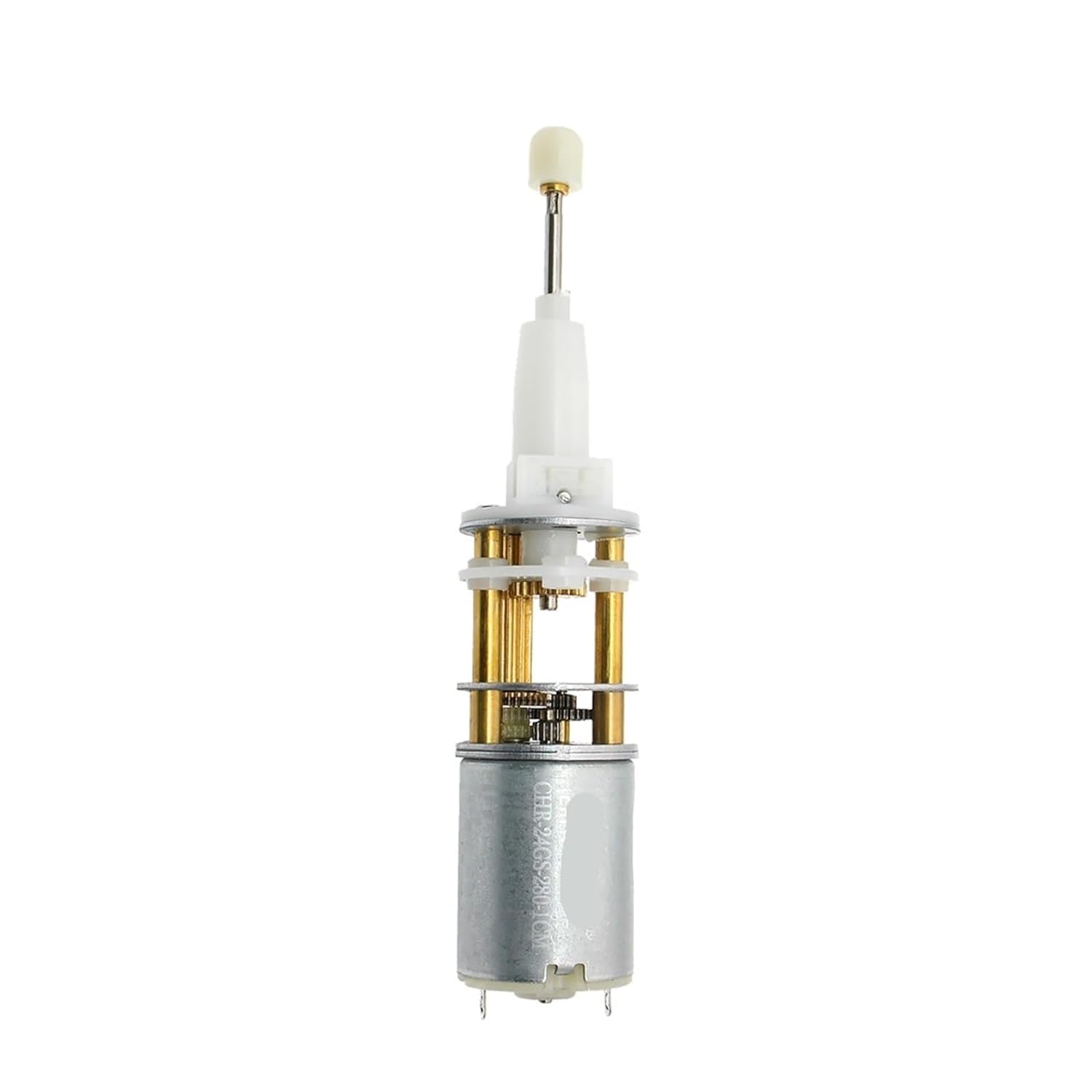 Mały silnik, silnik elektryczny, silnik napędowy, mini silnik, silnik RC, silnik 24GS2801CM Obrotowy teleskopowy silnik z przekładnią prądową prądu stałego może pchać 20 kg 3 V 6 V Obrotowa konstrukcj