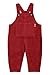 Camilife Baby Kleinkind Jungen Mädchen Kordsamt Latzhosen Overall Kord-Latzhose Cordhose Haremshose für 1-4 Jahres alt Vintage Retro - Retro Rot Herstellergr.90