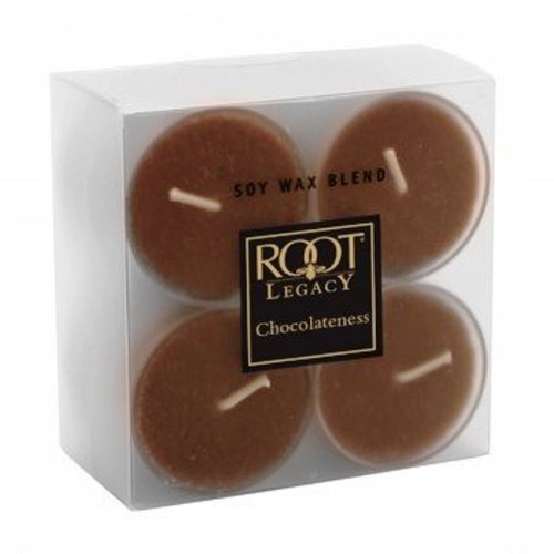 Root Scented Tealight Candles, Chocolateness, Box of 8