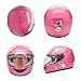 Kids Bike Helmet with Gloves, for Pedal Scooter, Motorcycle, ATV, Quad Bicycle, Suitable for Ages 3-6 (Pink)