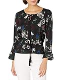 58,4 cm Jack Daniel\'s Damen Midnight Bloom Hemd, Schwarz, Klein
