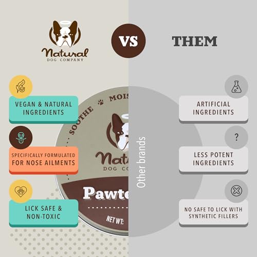 Image of Natural Dog Company PawTection Dog Paw Wax, 1 oz Tin | Hot Pavement & Sand Protection, Waxy Barrier Balm, Non-Toxic & Lick Safe, For Summer Walks & Hiking