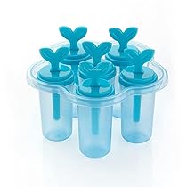 ATEVON Reusable Ice Pop Makers – Candy Maker Ice Lolly Cream Mould – Multicolor