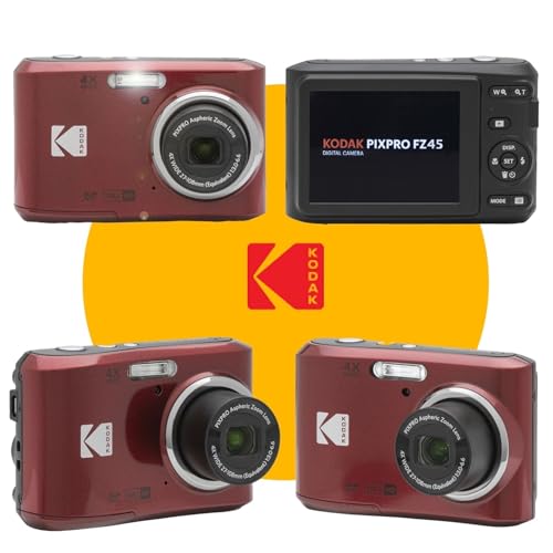 KODAK PIXPRO FZ45 16MP Digital Camera with 4X Optical Zoom
