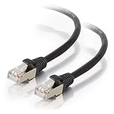 C2G/ Cables To Go C2G/Cables to Go 28690 Cat5E Molded Shielded (STP) Network Patch Cable, Black (3 Feet/0.91 Meters)