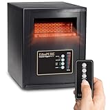 EdenPURE Classic CopperPLUS Heater – Energy-Saving 1500W Infrared Space Heater with Remote – Efficient Zone Heating for Lower Utility Bills – Safe for Pets, Kids, Bedrooms, Offices