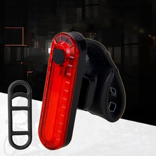 Luz trasera LED USB recargable para bicicleta – Faro con luces para portaequipajes