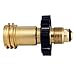 DOZYANT Universal Fit Propane Tank Adapter Converts POL to QCC1 / Type 1 with Wrench, Propane Hose Adapter Old to New Connection Type