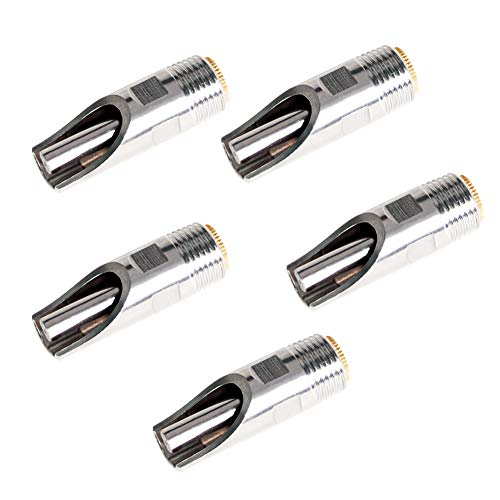 Beduan 1/2 NPT Pig Nipple Water Feeder Stainless Steel Automatic Water Drinker for Pigs (Pack of 5)