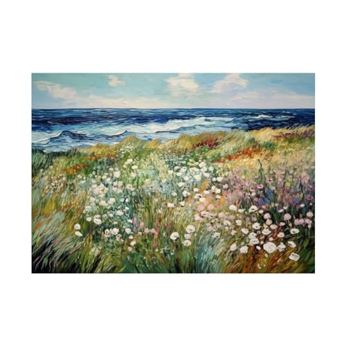 Toile d'art mural paysage 70x90cm pour la décoration du salon moderne