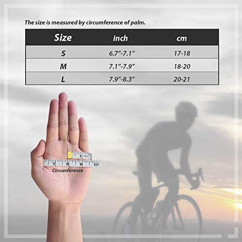 Arltb Bike Gloves 3 Size 3 Colors Bicycle Cycling Biking Gloves Mitts Full Finger Pad Breathable Lightweight For Bike Riding Mountain Bike Motorcycle Free Cycle Bmx Lifting Fitness Climbing #TOP5