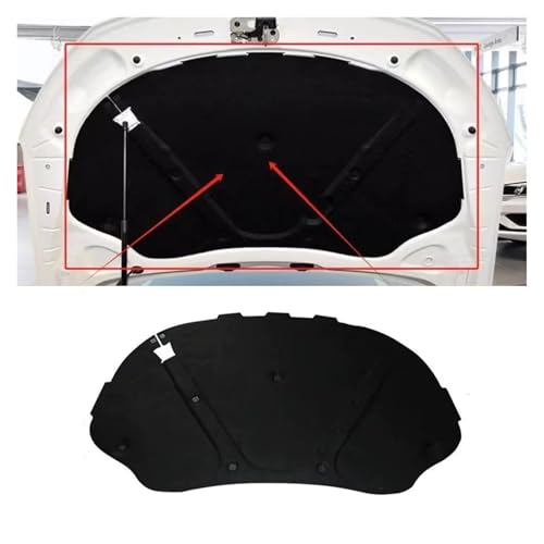 Coussin d'isolation pour VW Passat CC 2009-2017 tapis de capot moteur - 5