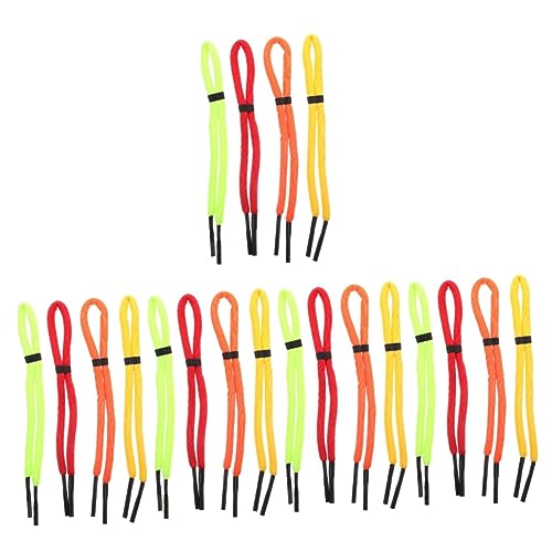 Sangles lunettes sport pour éviter la chute, cordons en tube souple confortable, lot de 5