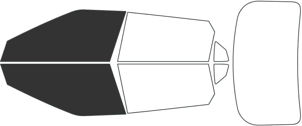 Avery Dennison NR Nano Ceramic IR Window Tint Kit Compatible with Kia EV6 2022-2024 - Front Precut Kit - 20%