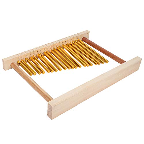 20 Tone Wind Chimes, Solid Wood and Metal Material Table Single Row Percussion Instrument Children'