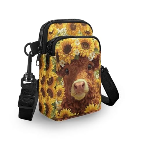 Image of Lightweight Small Crossbody Bags Cell Phone Purses Travel Pouch Shoulder Bag for Women