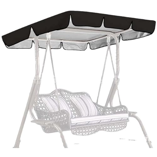 Générique Toit de Rechange pour Balancelle de Jardin Toit de Rechange pour Balancelle Extérieur Anti-UV Imperméable 2 et 3 Places Toit de Remplacement pour...