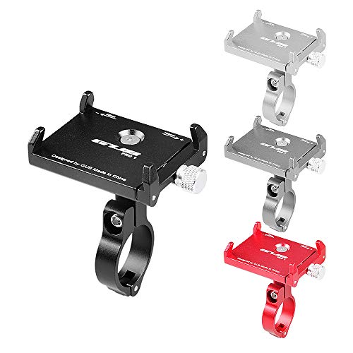 Suporte para telefone, Andoer Suporte de telefone ajustável para bicicleta GUB antiderrapante suport
