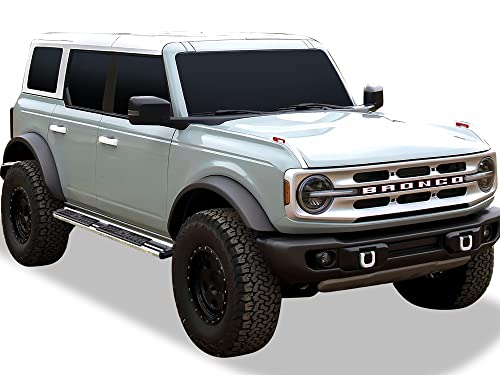 Estribos cromados estilo OE para Ford Bronco 2021-2026 miniatura 6
