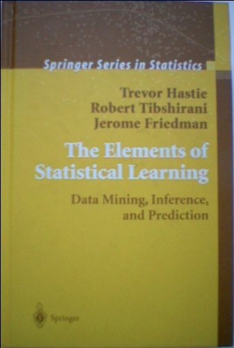 The Elements Of Statistical Learning Book The Elements of Statistical Learning Data Mining Inference and