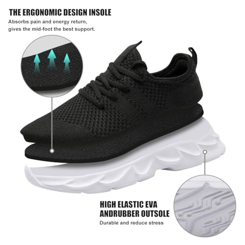 Image of EGMPDA Men's Tennis Shoes Slip On Running Walking Sneakers Casual Fashion Workout Gym Athletic Sport Hiking Sneakers Non Slip Shoe for Men