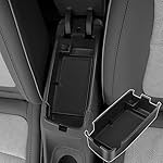 DIAMOOKY Upgraded Center Console Organizer for 2022 2023 Chevy Bolt EUV/EV Interior Accessories, Armrest Tray Storage Box (Balck)
