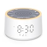 Dreamegg White Noise Machine - D1 Nova Sound Machine for Baby Adult, 25 Soothing Sounds, 10 Night Lights, Dimmable Display, Ideal Sleep Aid for Heavy Sleepers Bedroom