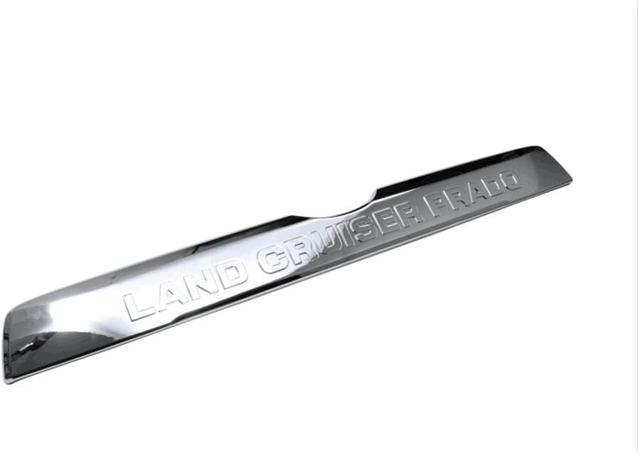 ABS Chrome Rear Trunk Lid Cover Trim For Toyota Land Cruiser Prado FJ150 2018