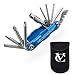 VeloChampion MLT10 Bike Multi Tool Bikes with Multiple hex Keys to fit Any Size Bolt or Screw, fold Out Philips and Slotted Screwdrivers