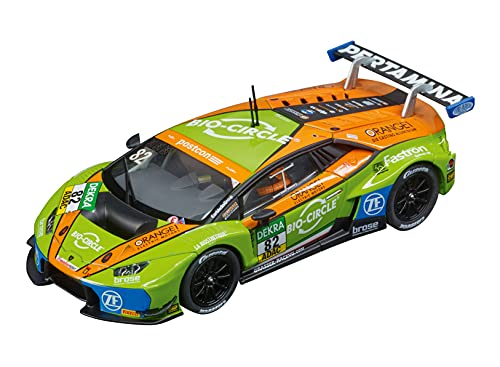 Carrera Digital 132 I Lamborghini Huracán GT3 Grasser Racing Team No.82 I Auto für Rennbahn | Rennbahnen und lizensierte Slotcars | bis zu 6 Spieler | Für Jungs & Mädchen ab 8 Jahren & Erwachsene