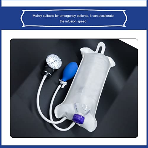 Pressure Infusion Bag, 500ml / 1000ml / 3000ml Fluids Cuff with Pump