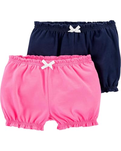 Image of Carter's Baby Girls' 2-Pack Bubble Shorts
