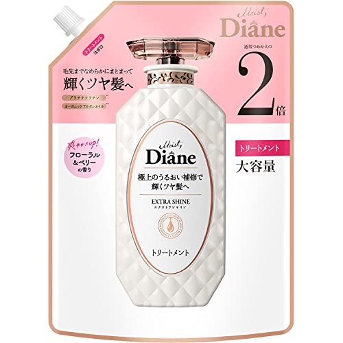 Diane [Large Capacity] Treatment Shiny Hair; Floral & Berry Scent Perfect Beauty Extra Shine Refill 23.0 fl oz (660 ml)