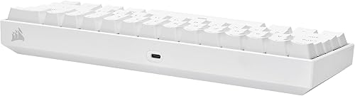 Miniatura 4 de Corsair - K65 RGB Mini con cable 60% mecánico, CH-9194114-NA, Cherry MX Speed Linear Switch Teclado para juegos con teclas PBT de doble disparo -