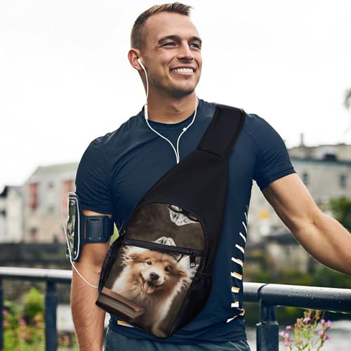 Bolso cruzado deportivo para viaje y senderismo unisex miniatura 3