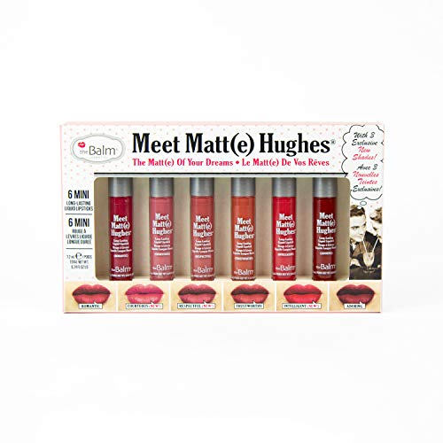 theBalm Meet Matt(e) Hughes 6 Mini Liquid Lipsticks - Vol. 12