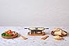 Cosy & Trendy Appareil à Raclette ovale en Acier inoxydable+ 2 spatules, 2 personnes, Noir