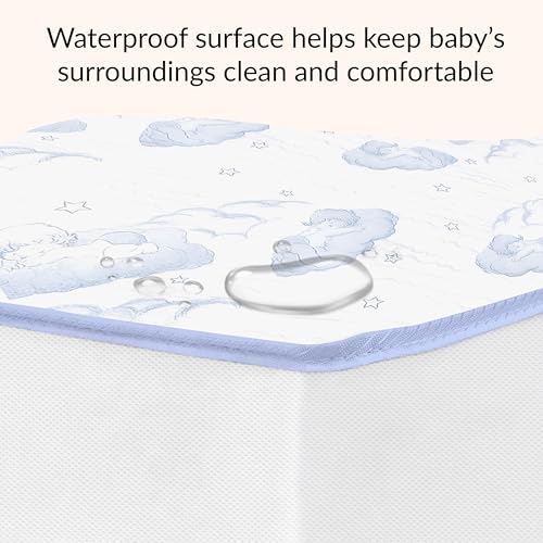 Dream On Me 2-in-1 Breathable Pocket Coils Inner Spring Portable Crib Mattress, Greenguard Gold and JPMA Certified, White - Thumbnail 6
