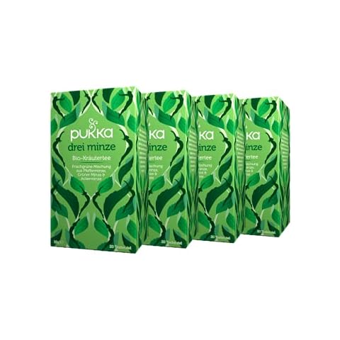 Pukka Bio-Tee Drei Minze 80 Teebeutel Cover