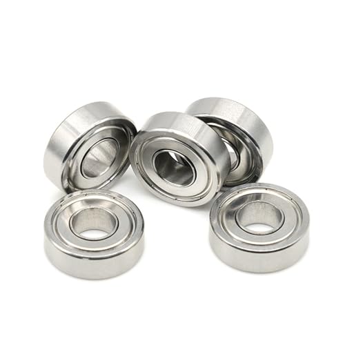 Roulements 627zz en acier inoxydable SUS304 amagnétique de haute précision 7x22x7 mm